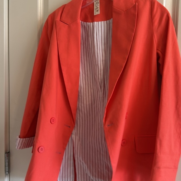 Anthropologie Orange Blazer - Picture 16 of 16